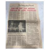 1969 Newspaper Moon Landing