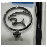 Chrome Mercury Emblem