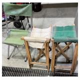 Folding Canvas Camping Chairs