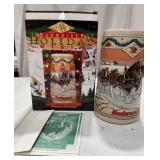 1996 Budweiser Holiday Stein