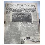 1939 Edition of The Montana Record-Herald