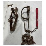 Rustic Metal Animal Traps