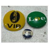 Vintage Pin-Back Buttons