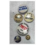Vintage Pinback Buttons