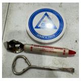 Coaster, & Bottle Openers