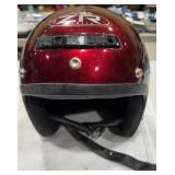 Z1R Red Open Face Helmet
