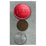 Vintage Tokens and Coins