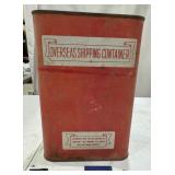 Metal Overseas Shipping Container