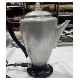 Mirro Aluminum Electric Percolator