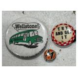 Vintage Pinback Buttons