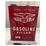 Metal Eagle Gasoline Filler Can