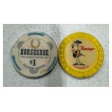 Vintage Casino Chips