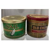 Vintage Pipe Tobacco Tins