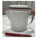 Enameled Coffee Percolator