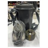 Military-Style Gas Mask With Filter