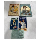 Vintage Recipe Booklets,