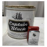 Captain Black Tin & Lighter
