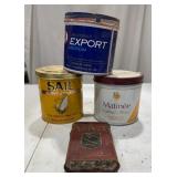 Tobacco Tins,