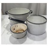 White Enamel Cookware