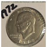 1972 Eisenhower One Dollar