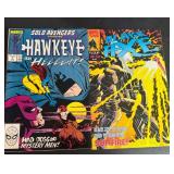 Hawkeye and Black Axe Marvel Comics
