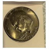 Bicentennial Eisenhower Dollar, 1776-1976