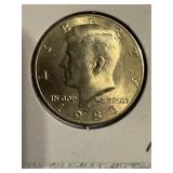 1983 Kennedy Half Dollar