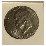 1974 Eisenhower Silver Dollar