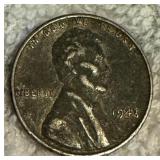 1943 Lincoln Steel Wheat Penny