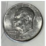 1978 Eisenhower Silver Dollar Coin
