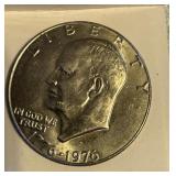 1776-1976 Eisenhower Bicentennial Dollar