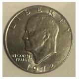 1972 Eisenhower Silver Dollar