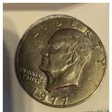 1977 Eisenhower One Dollar