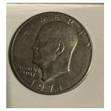 1971 Eisenhower One Dollar