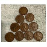 1950 Lincoln Wheat Pennies
