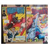 Two Marvel Comics: Sleepwalker and Nightwatch