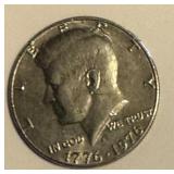 1776-1976 Bicentennial Kennedy Half Dollar