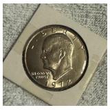 1972 Eisenhower Silver Dollar