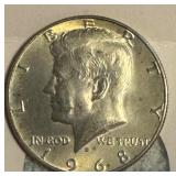 1968-D Kennedy Half Dollar