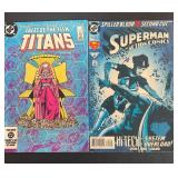 Two DC Comics, Action and Teen Titans