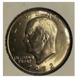 1972 Eisenhower One Dollar