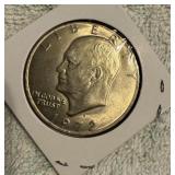 1972 Eisenhower Silver Dollar