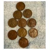 1941 Lincoln Wheat Cents