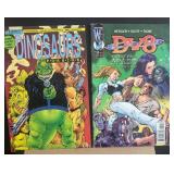 Two Comic Books: Dinosaurs For Hire & DV8
