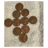 1953 & 55 -D Lincoln Wheat Pennies