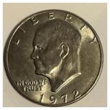 1972 Eisenhower Silver Dollar