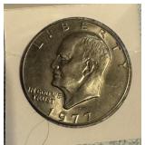 1977 Eisenhower One Dollar