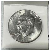 1977 Eisenhower Dollar Coin