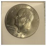 1977 Eisenhower Dollar Coin