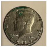 1988 P Kennedy Half Dollar